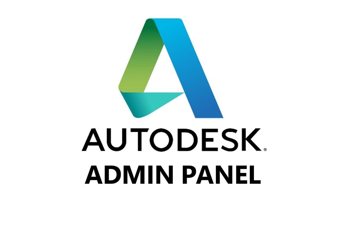Autodesk Admin Panel 